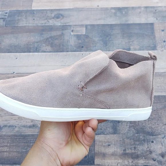 DV By Dolce Vida Roselyn Suede High Top Sneakers Chukka style pull on sz 8 women - Picture 8 of 15